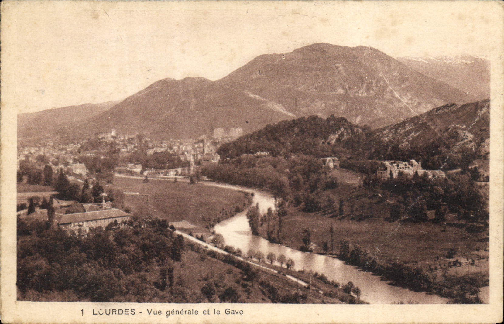 La opinión pesada de la POSTAL de la VENDIMIA y dio