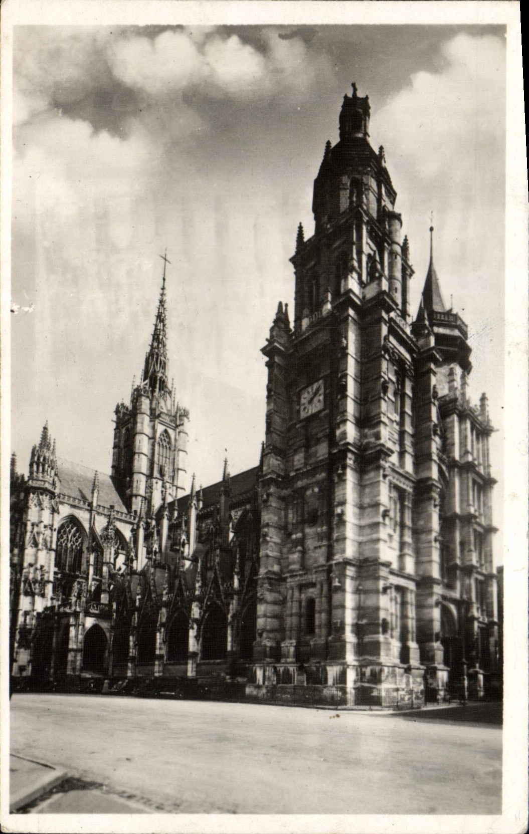 POSTAL MODERNA Evreux la catedral