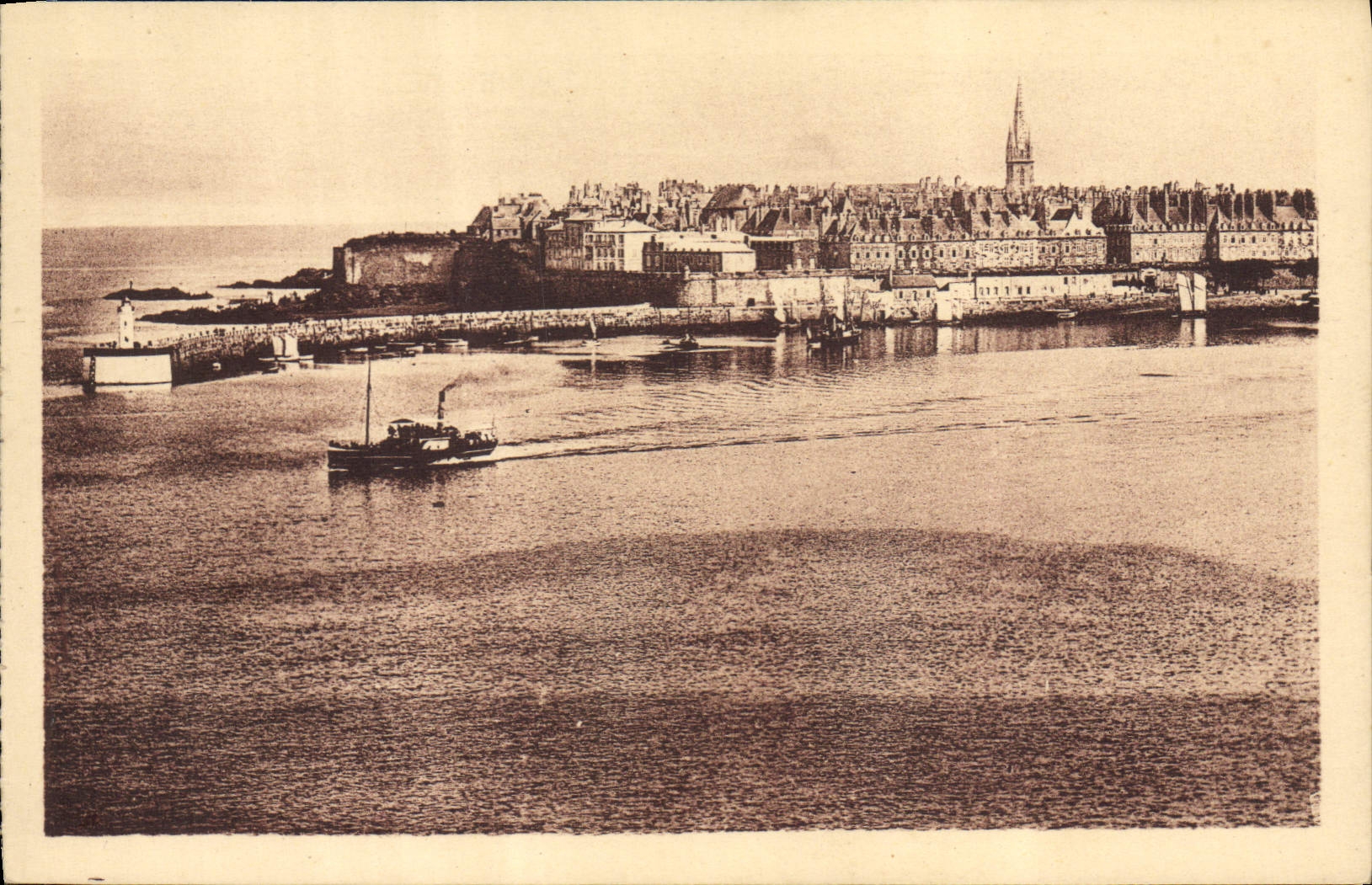 CPA Saint Malo Vue Generale