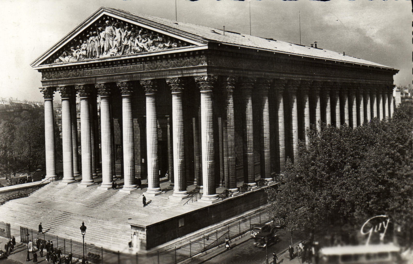 CPM Paris Eglise de la Madeleine