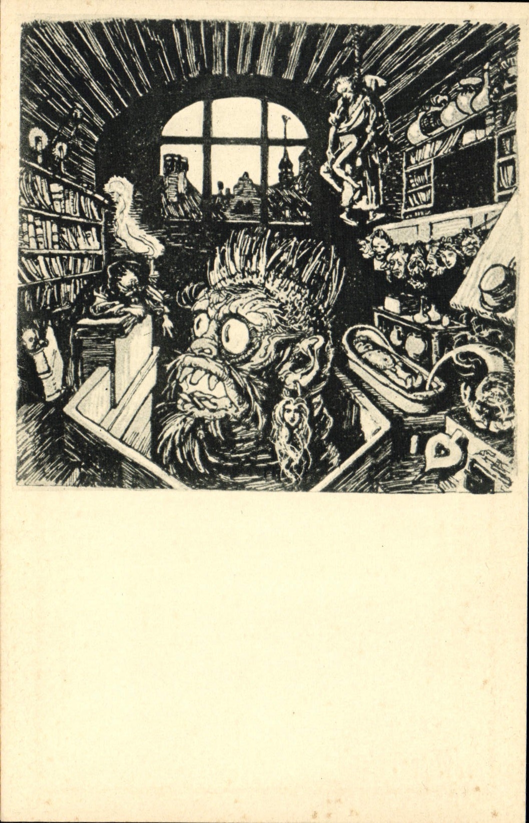 CPA Fantaisie Illustrateur Albert Welti