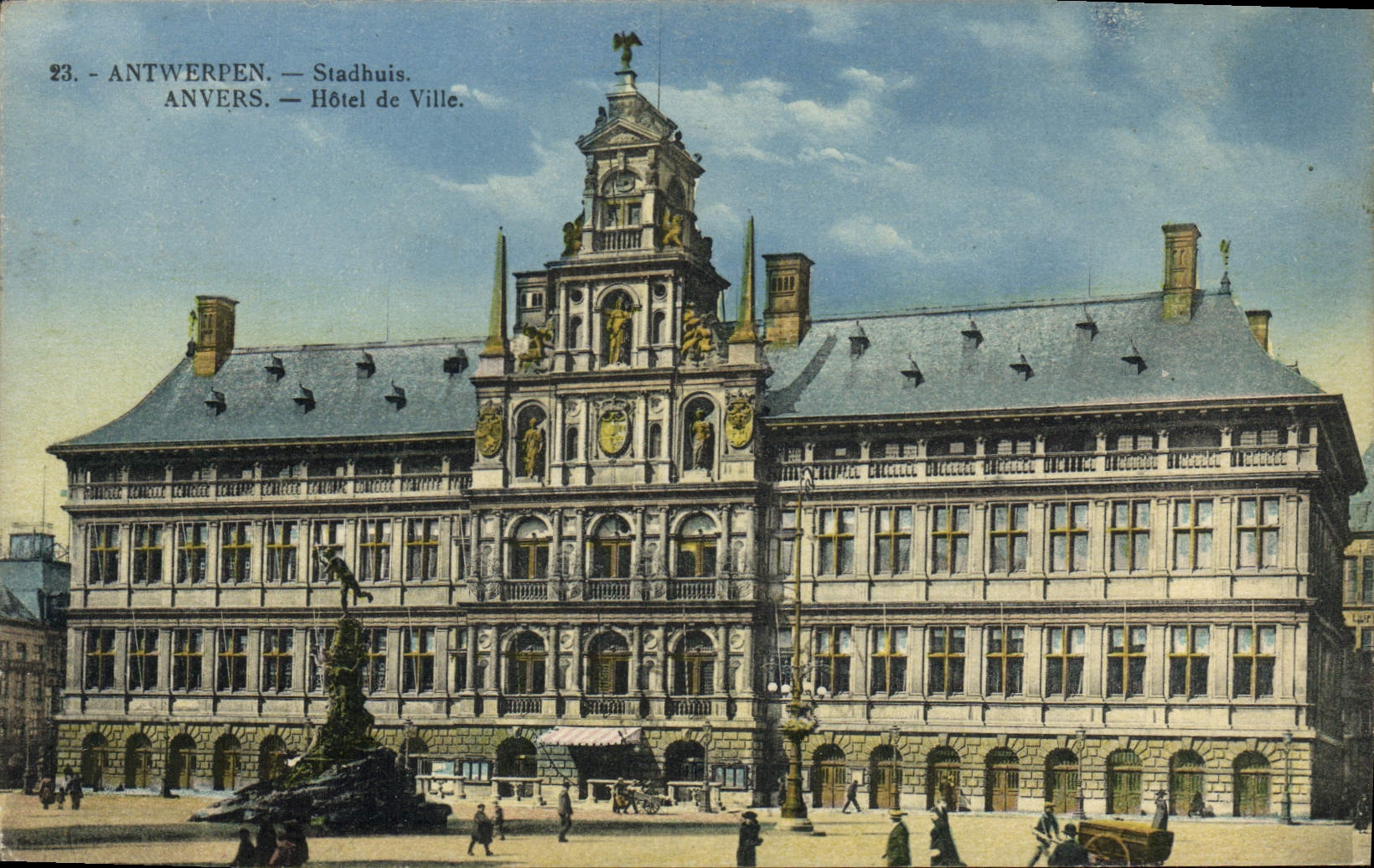 CPA Anvers Hotel de ville