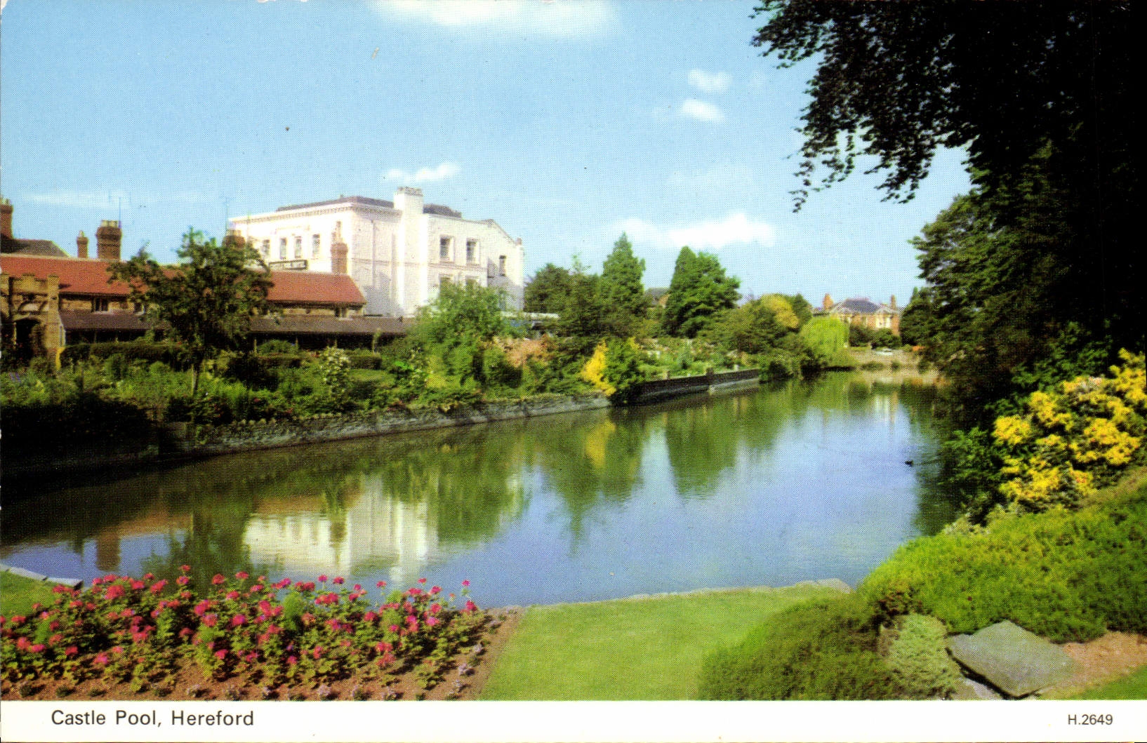 MODERN CARD Castle Hereford Pool