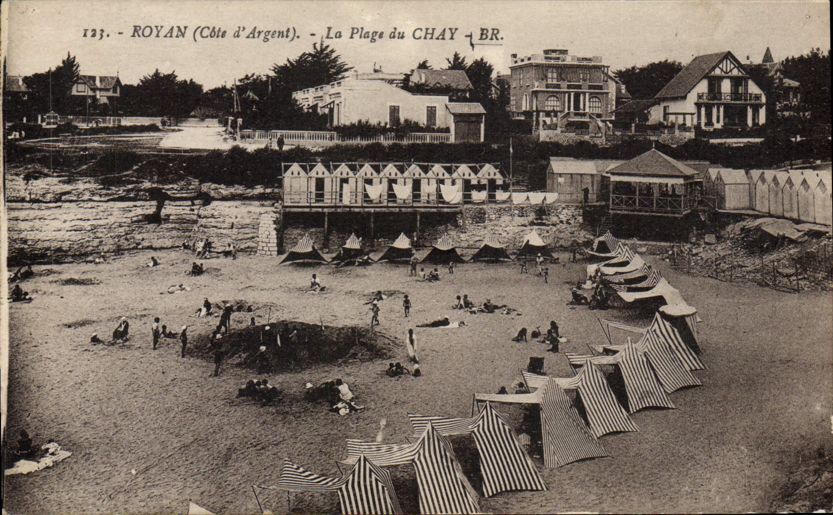 CPA Royan La Plage Du Chay 