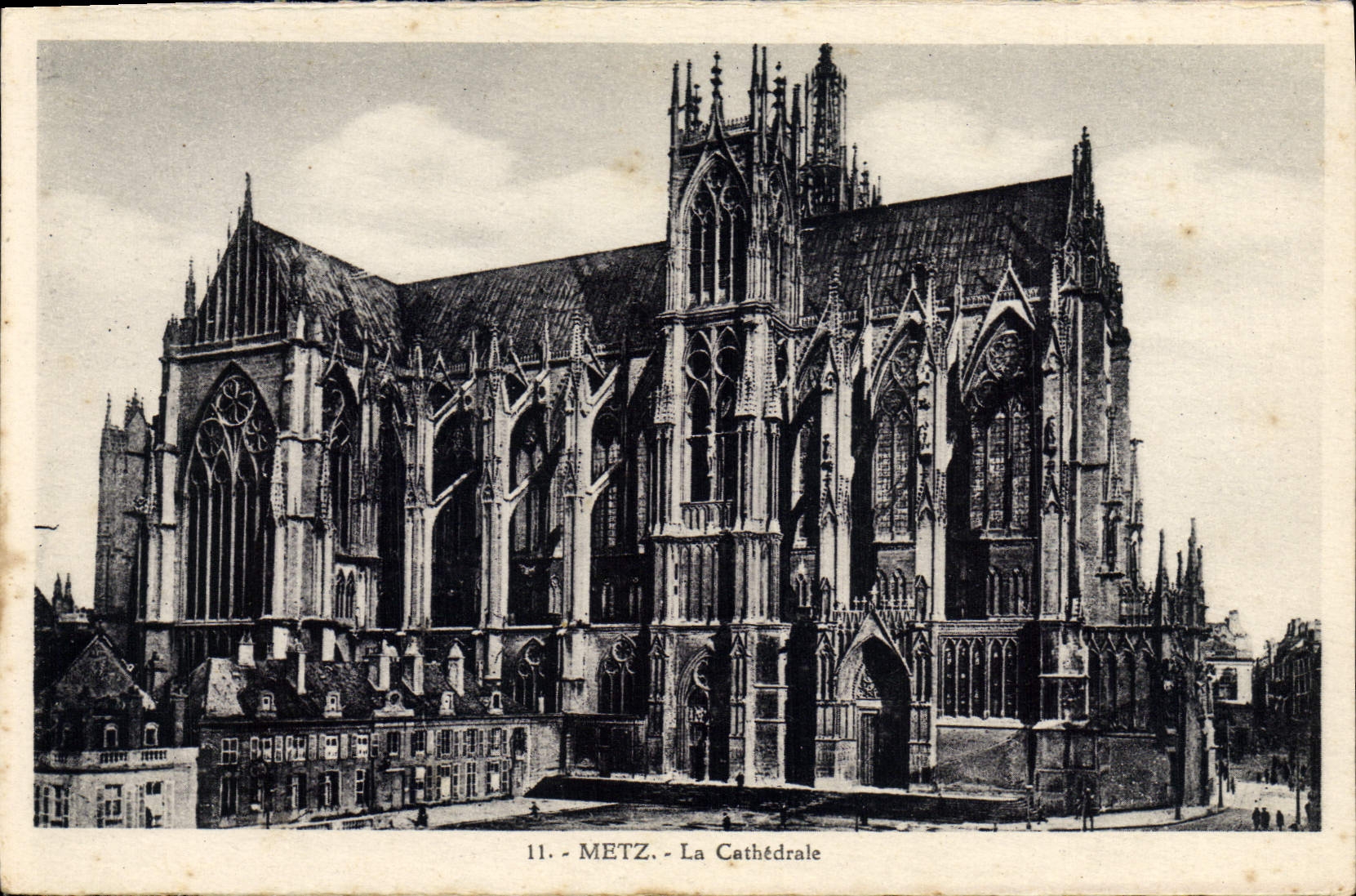 CPA Metz La Cathedrale