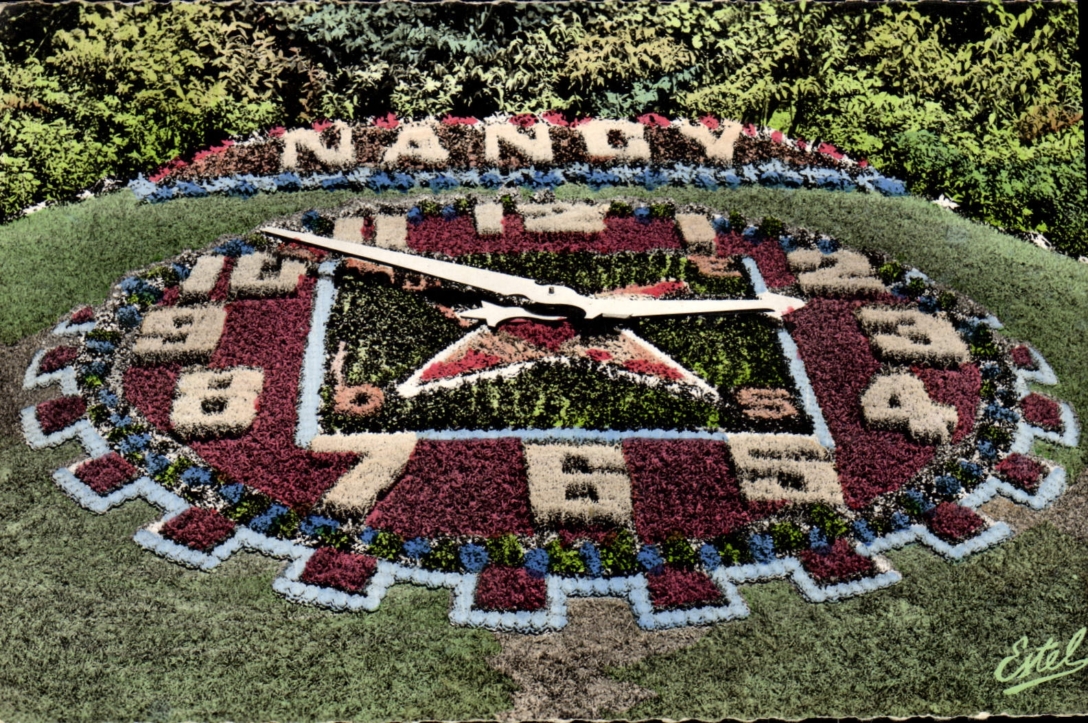 CPM Nancy L'Horloge Florale