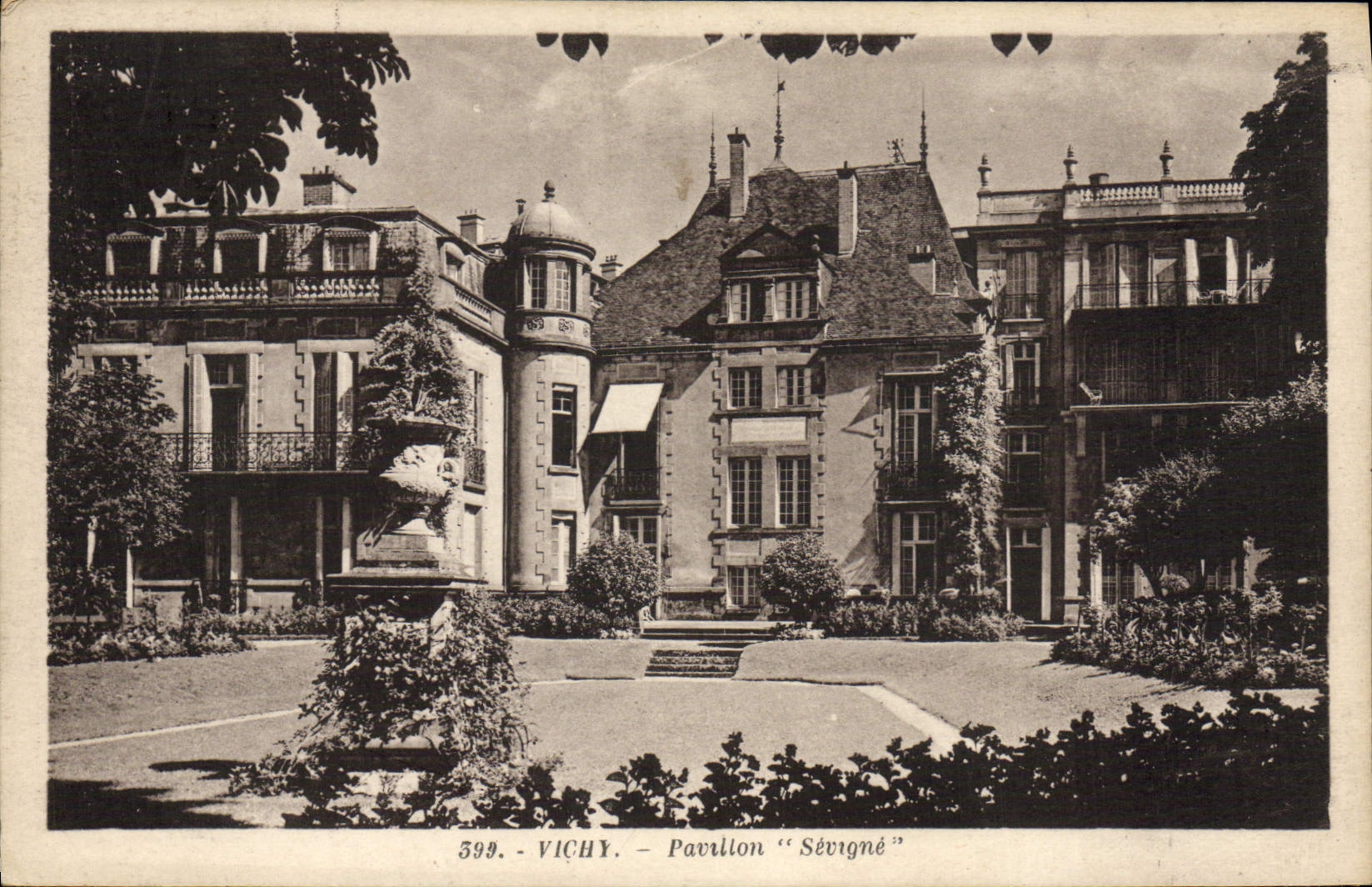 CPA Vichy Pavillon Sevigne