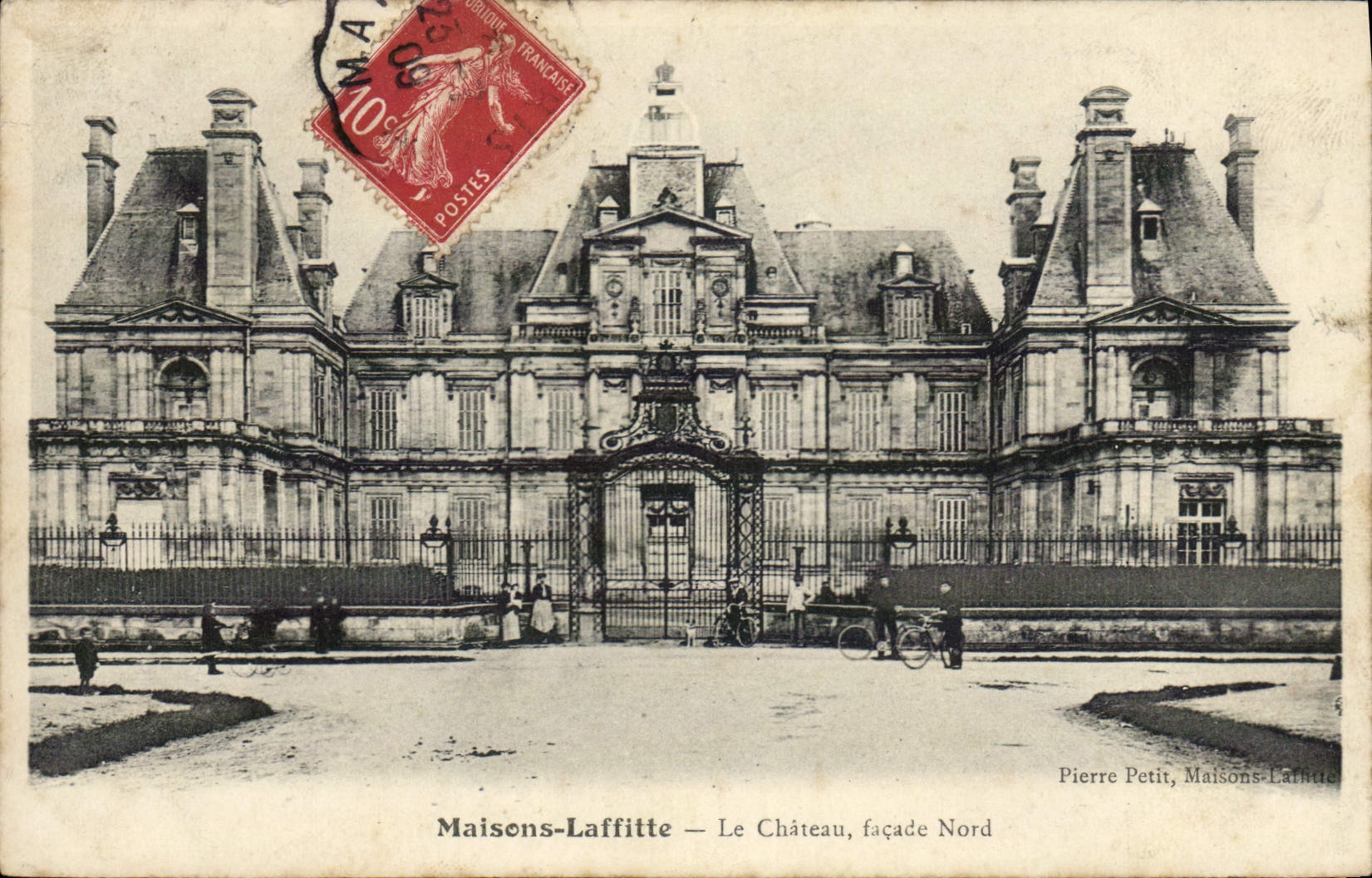 CPA Maisons Laffitte Le Chateau Facade Nord