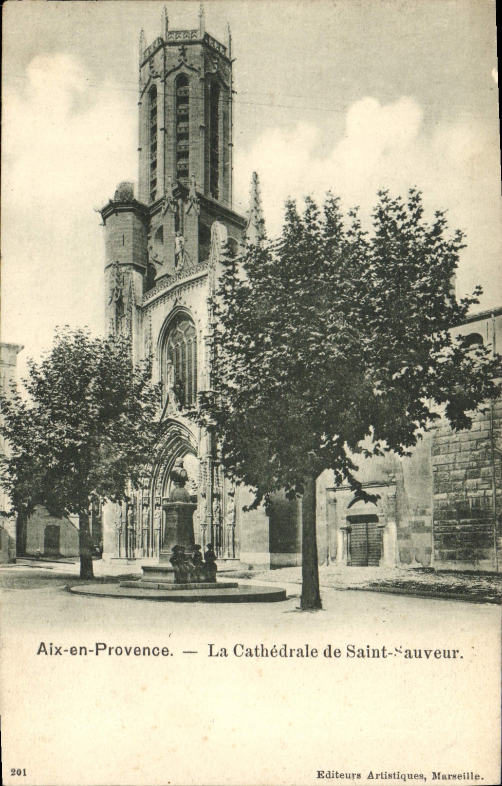 CPA Aix En Provence La Cathedrale De Saint Sauveur