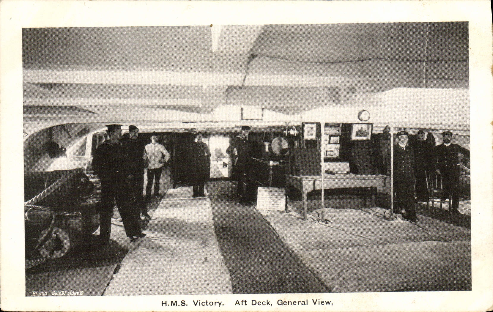 CPA Bateau HMS Victory Aft deck General view