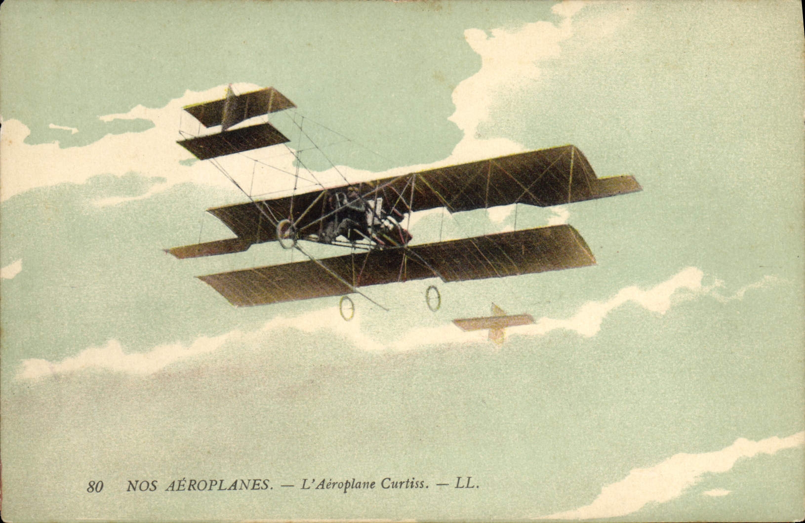 CPA Avion Aviation Aeroplane Curtiss
