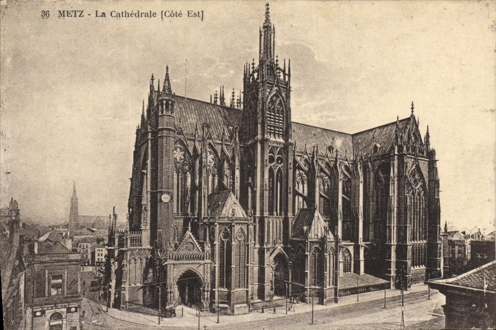 CPA Metz La Cathedrale