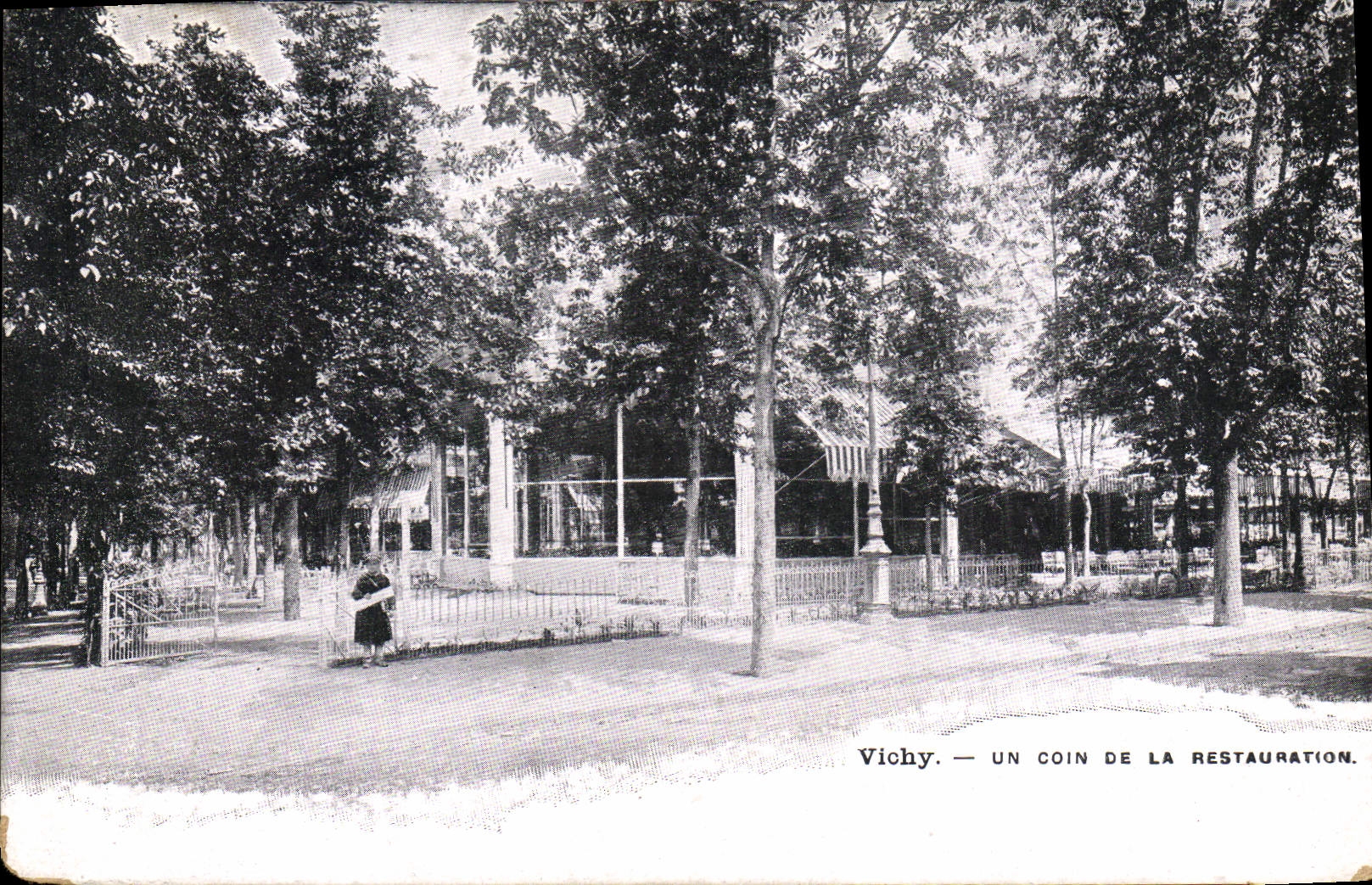 CPA Vichy Un Coin De La Restauration