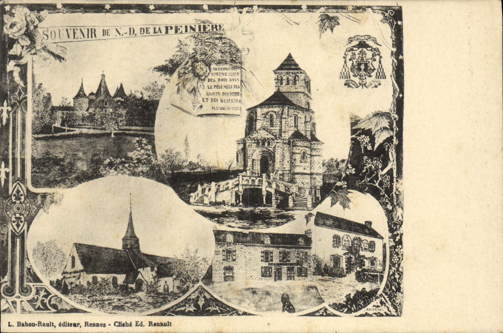 CPA Souvenir de ND de la Pepiniere 