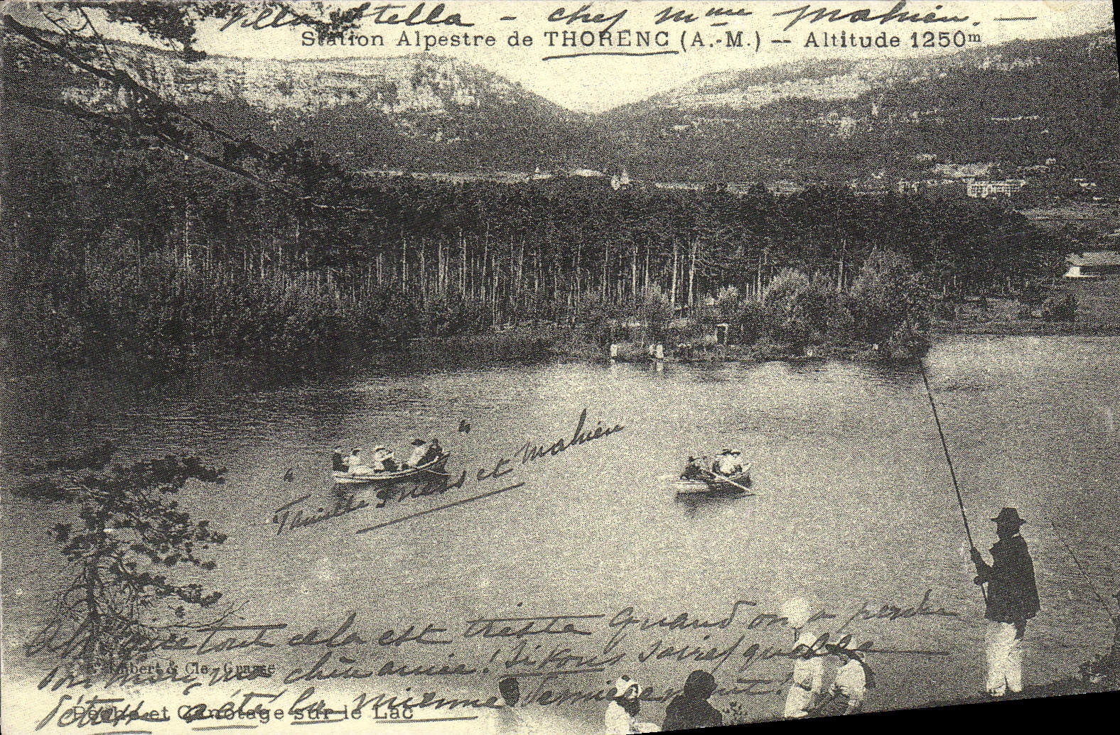 Alpine REPRO Station of Thorenc Fishes and canoeing on the lake