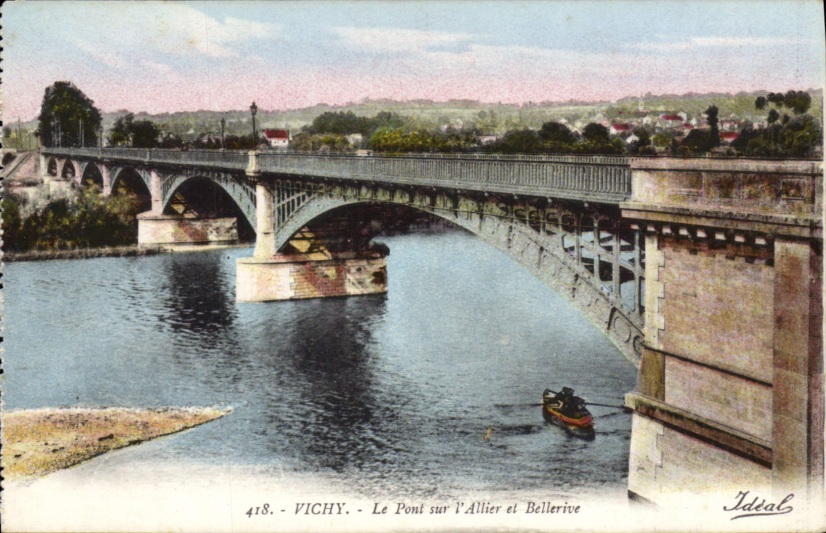CPA Vichy Le Pont Sur I'Allier Et Bellerive