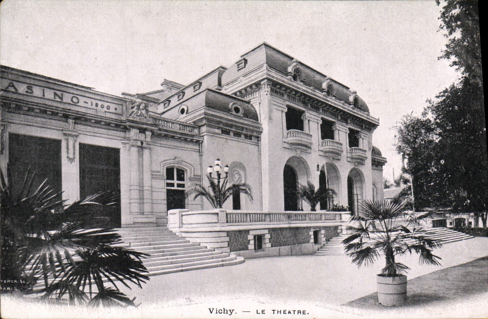 CPA Vichy Le theatre