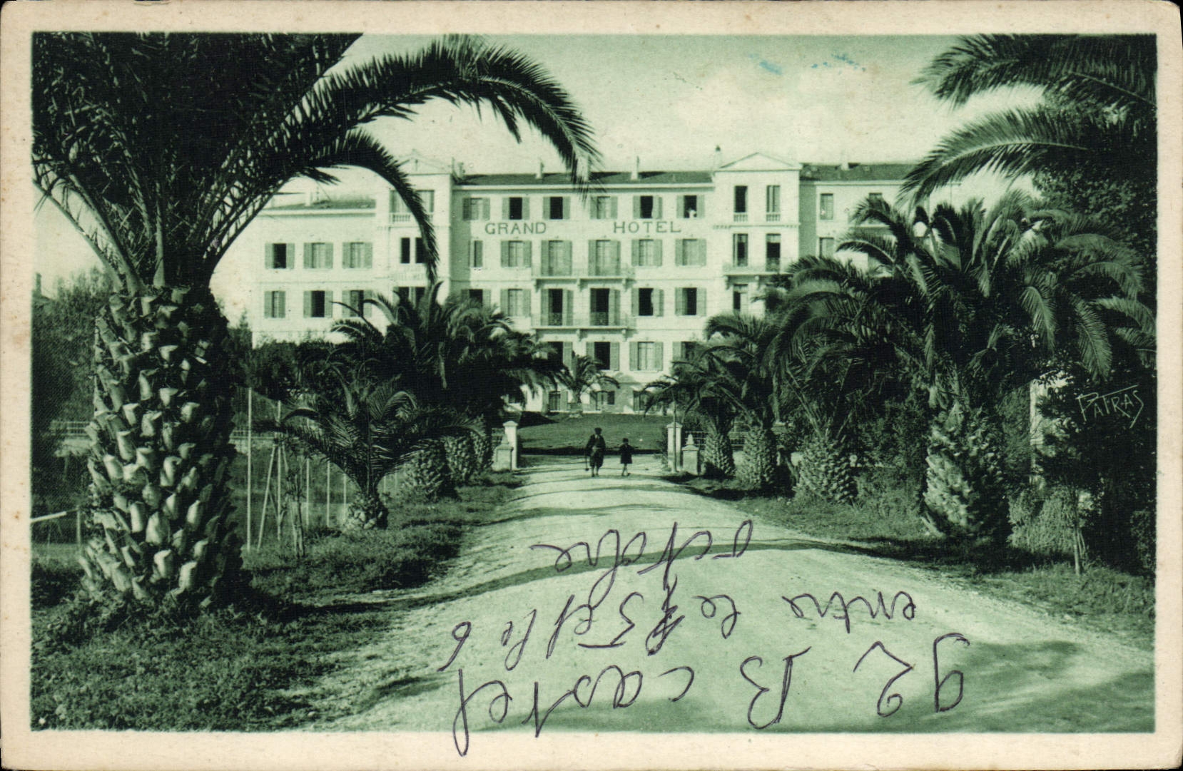 VINTAGE POSTCARD Holy Maxime Large hotel