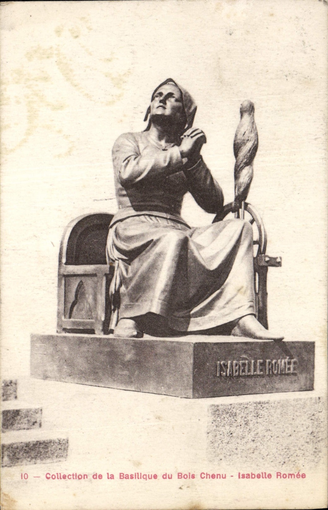 VINTAGE POSTCARD Collection Of the Basilica Of Bole Chenu Tsabelle Romee