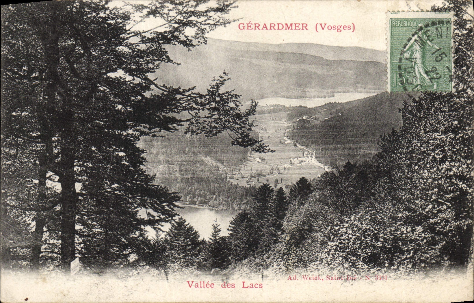 CPA Gerardmer Vallee Des Lacs