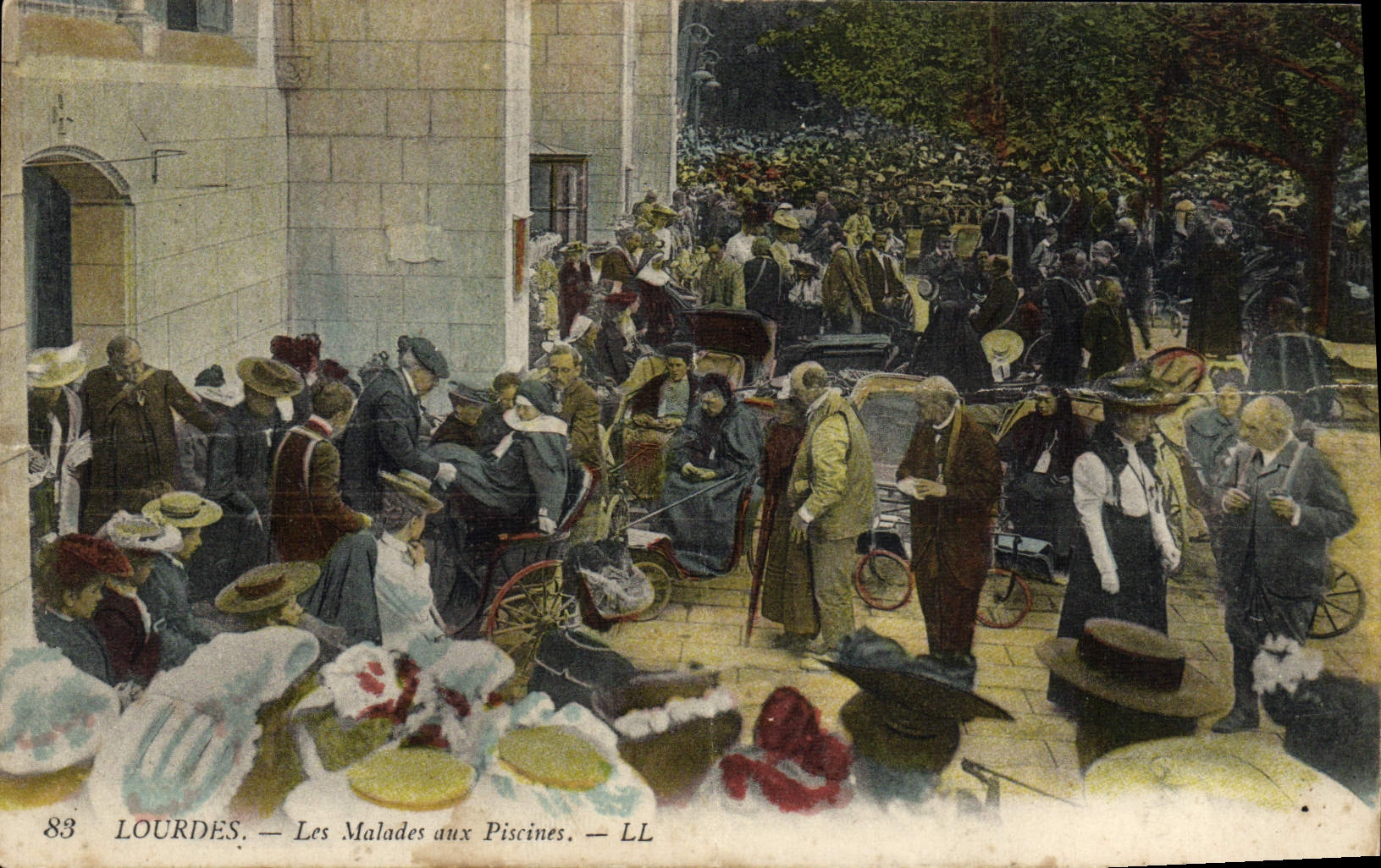 Pacientes pesados de la POSTAL de la VENDIMIA con las piscinas