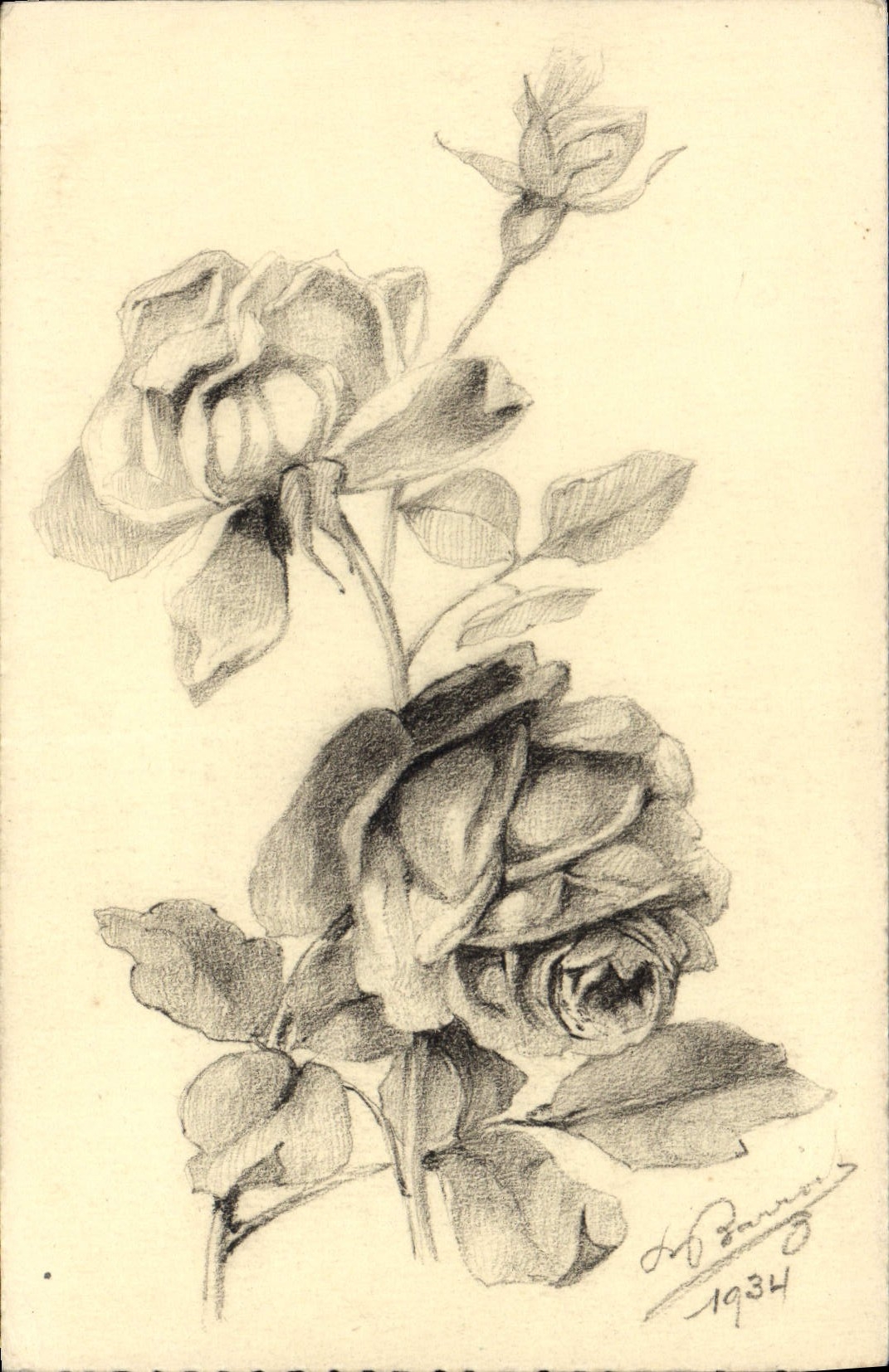 CPA Fantaisie Fleurs