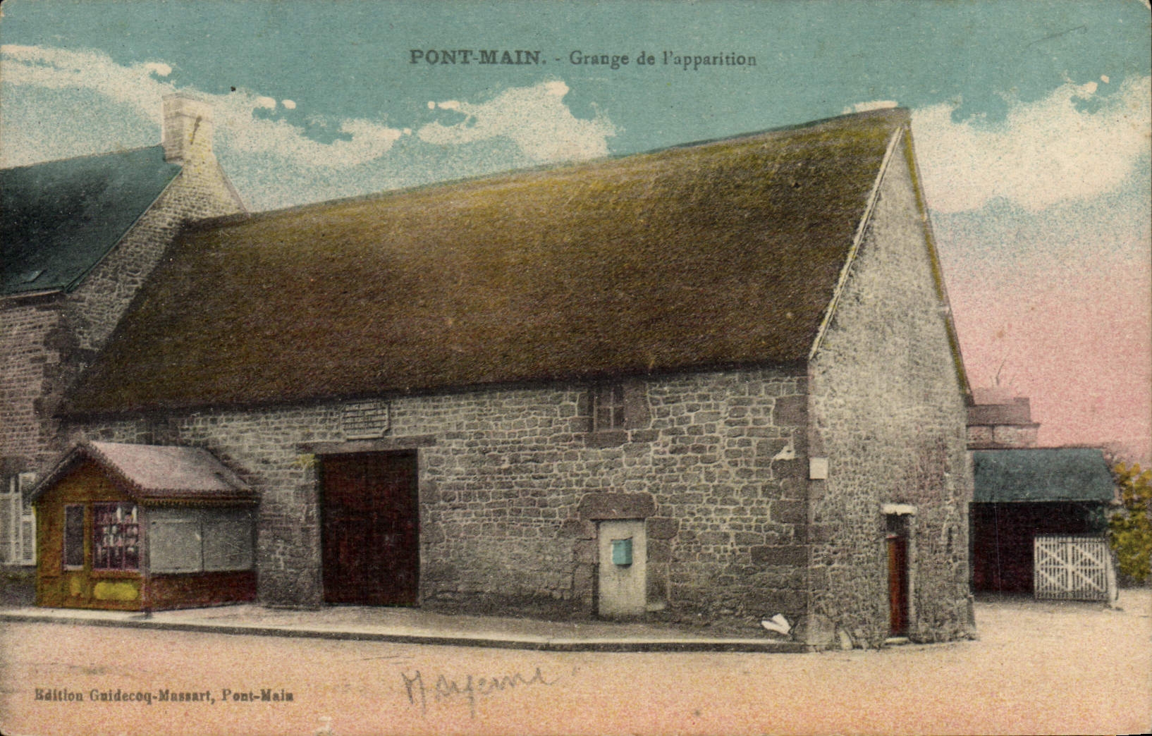 CPA Pontmain Grange de L'apparition