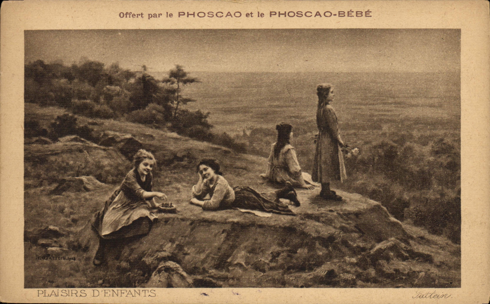 CPA Plaisirs d'enfants