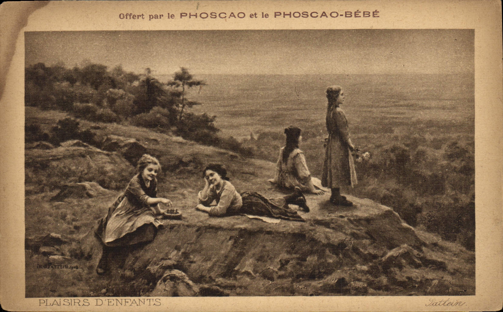 CPA Plaisirs d'enfants