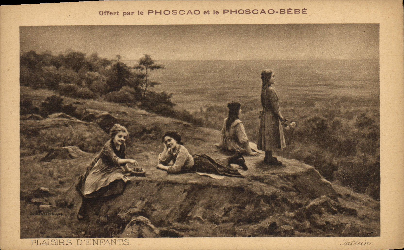 CPA Plaisirs d'enfants