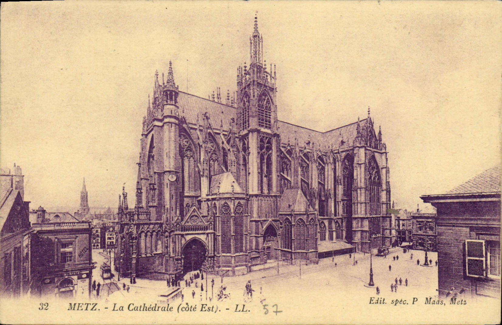 CPA Metz La Cathedrale 