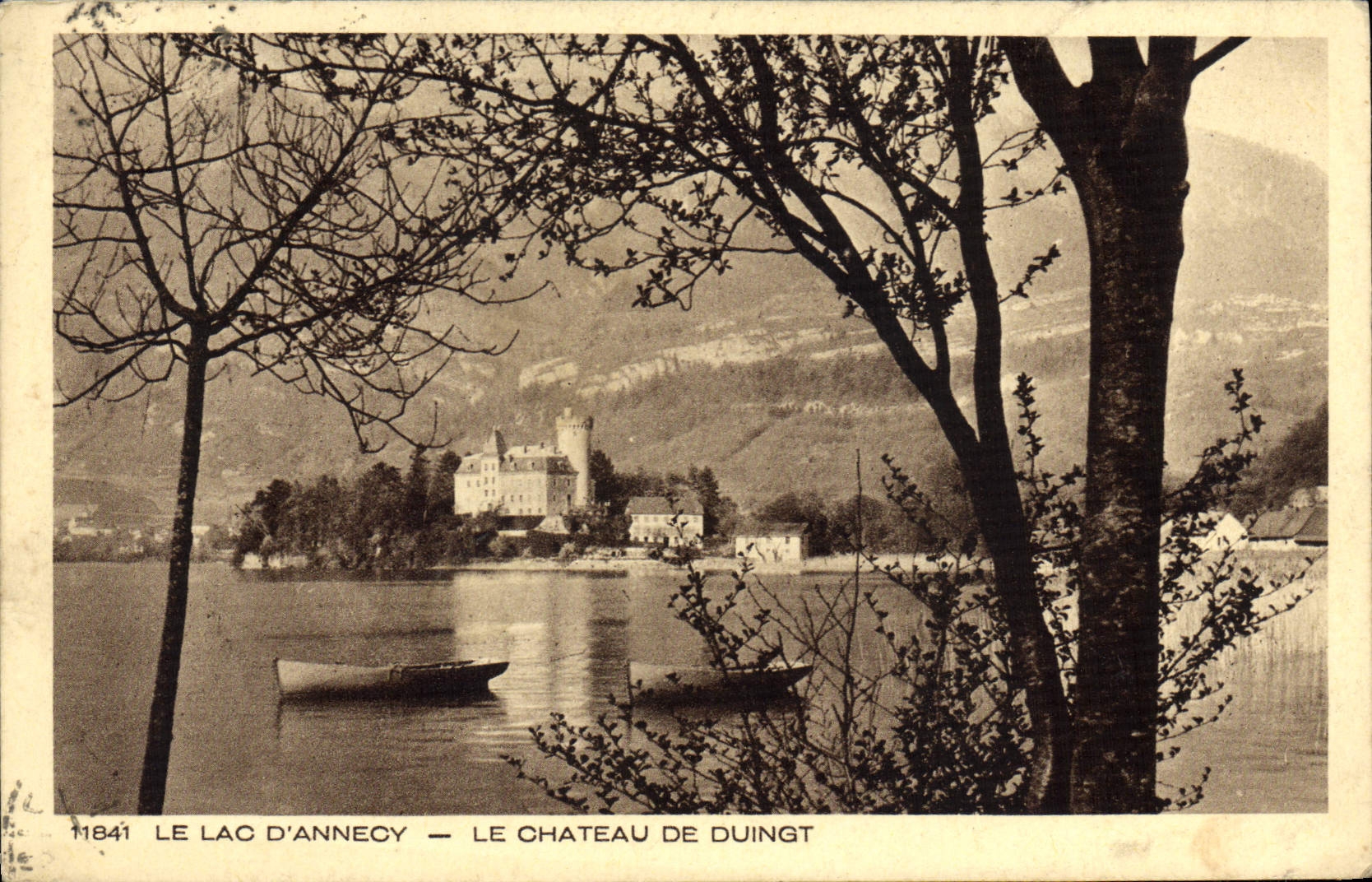 CPA Lac l'Annecy Le Chateau De Duingt