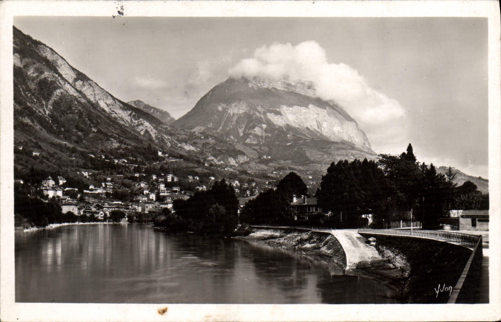 POSTAL MODERNA Grenoble el Eynard Saint la taza y el Isere