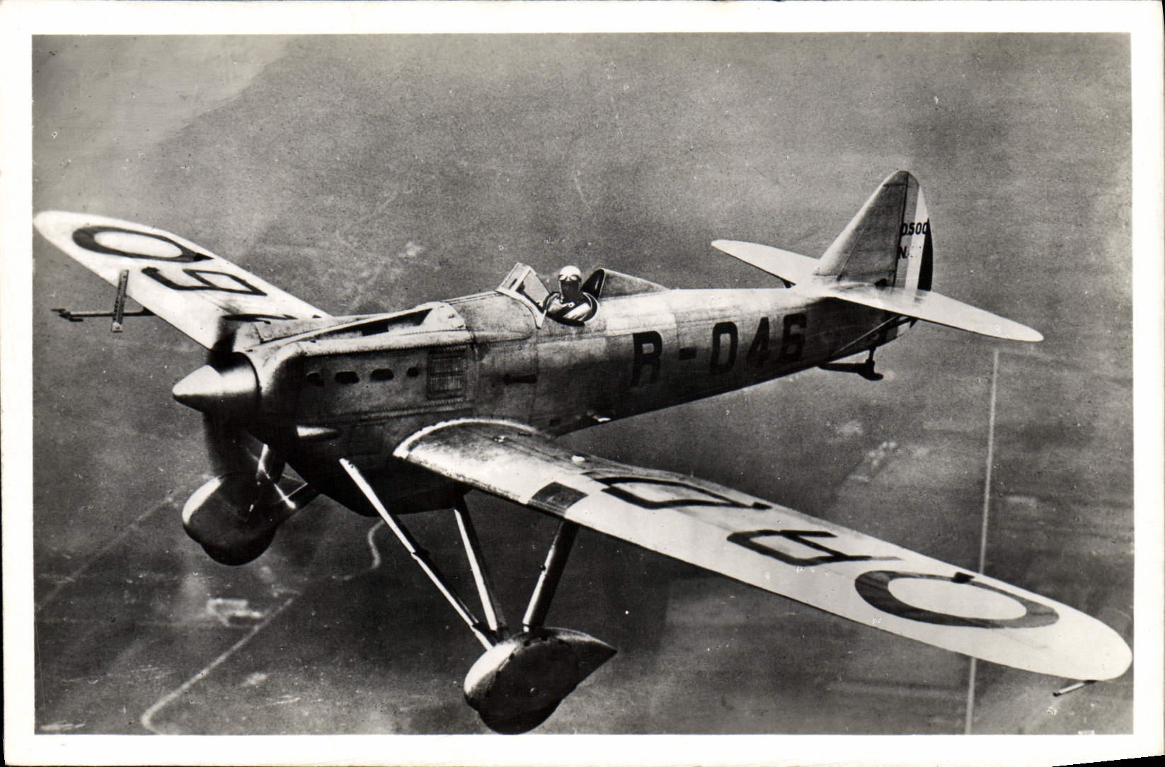 MODERN CARD Plane Aviation Dewoitine 500