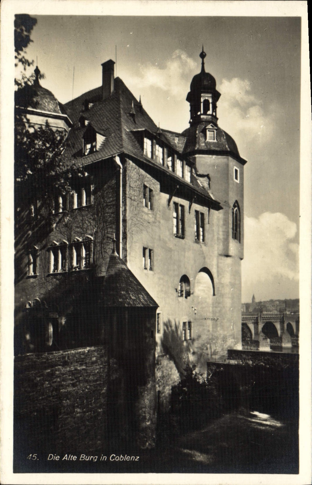 CPA Die Alte Burg in Coblenz