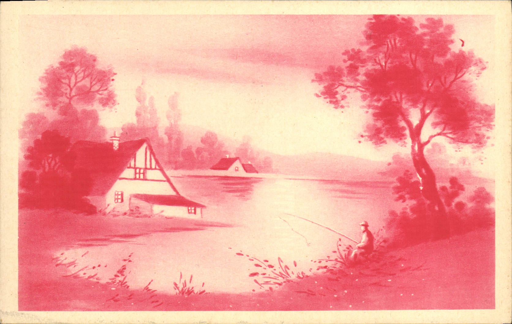 CPA Fantaisie Peche Pecheur