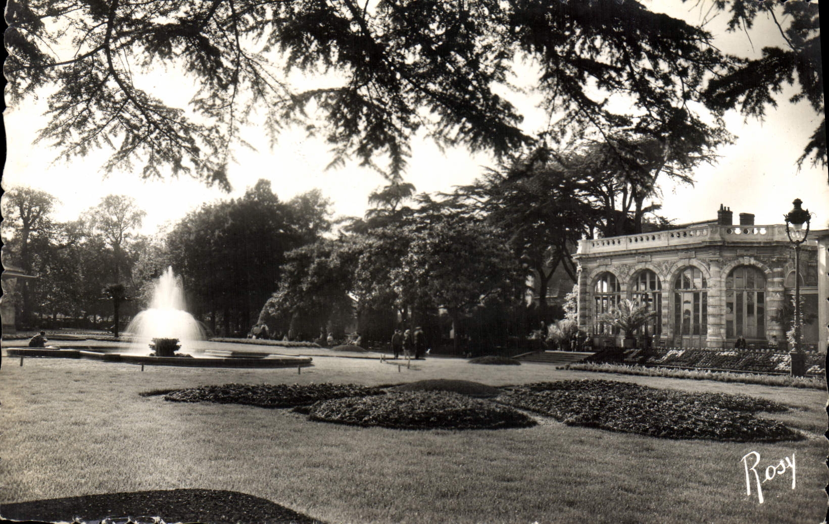 MODERN CARD Rennes the Garden Of Thabor