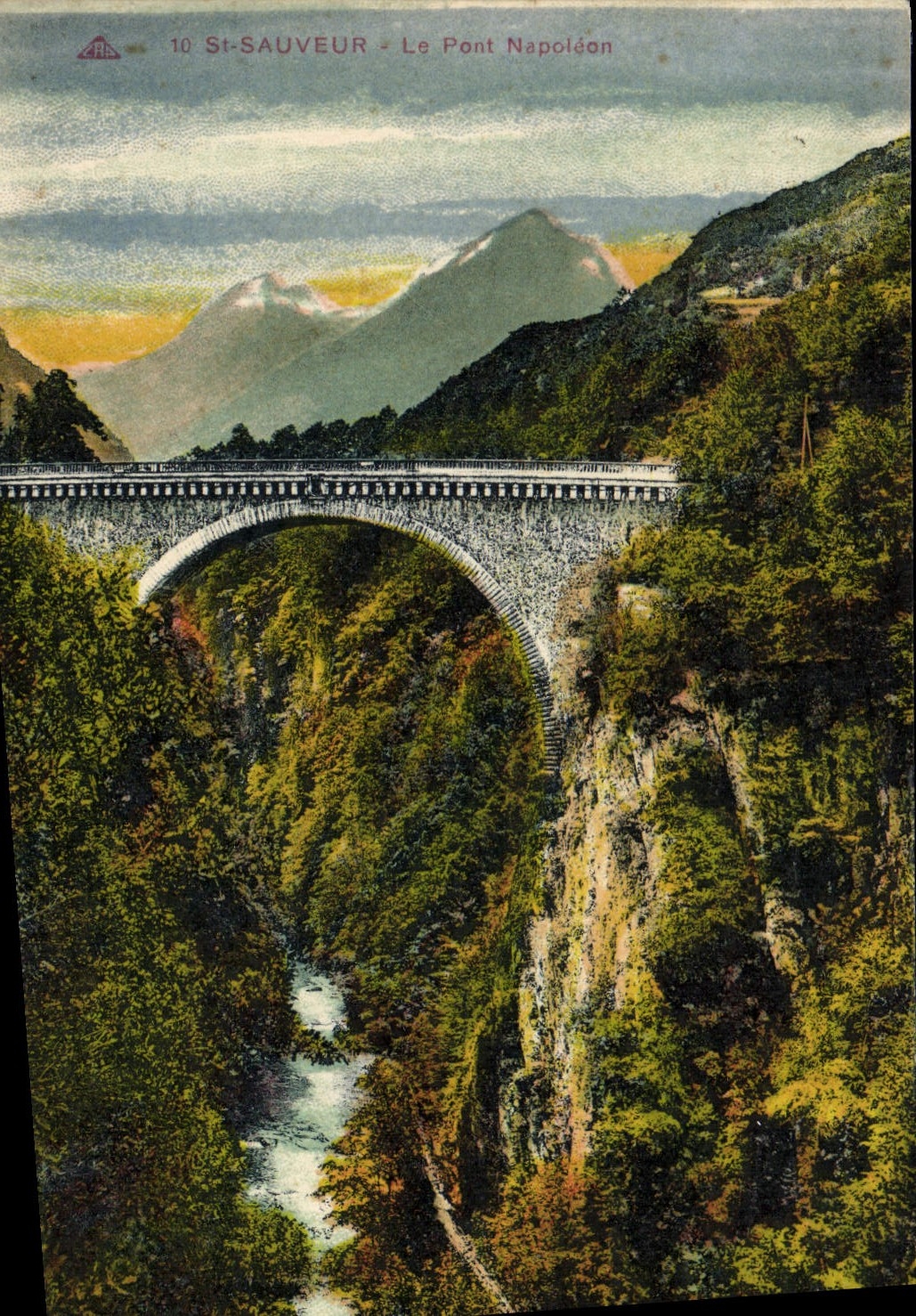 CPM St Sauveur Le Pont Napoleon