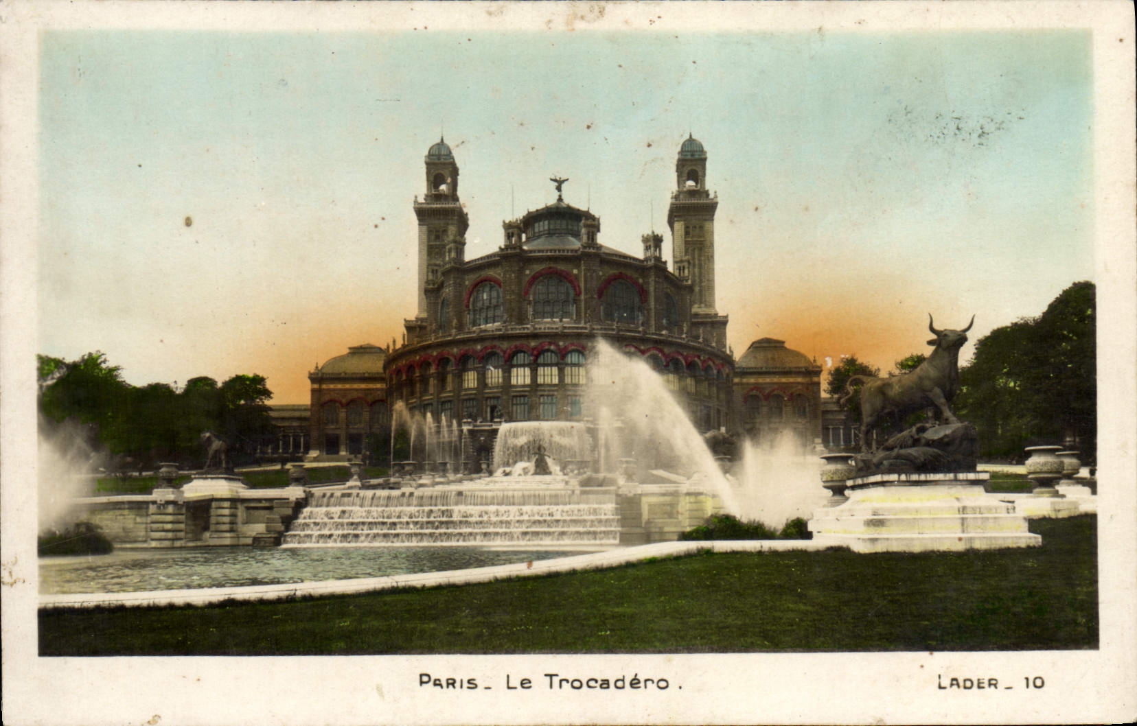 CPA Paris Le Trocadero