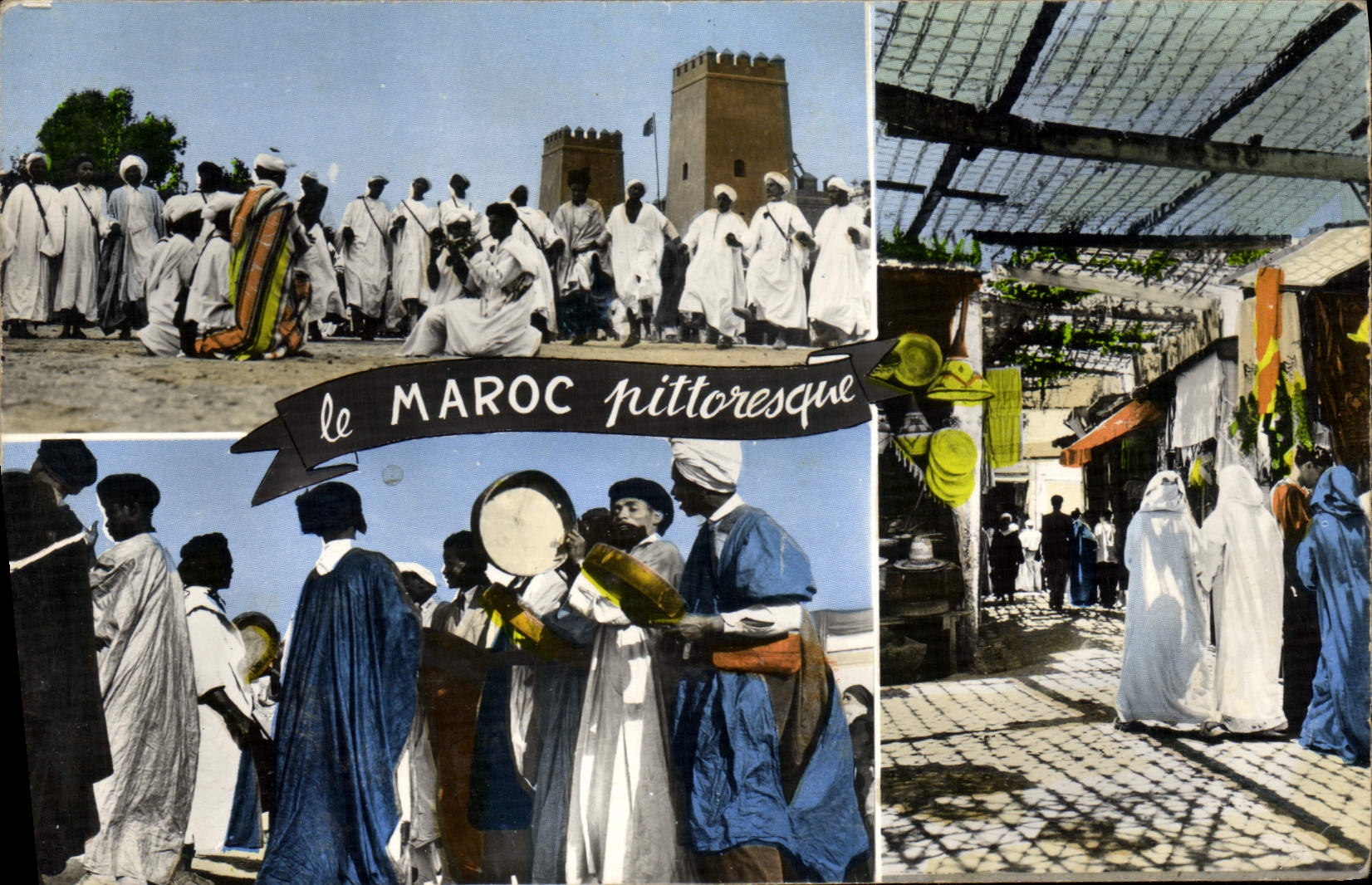 POSTAL MODERNA para recordar de Marruecos pintoresco