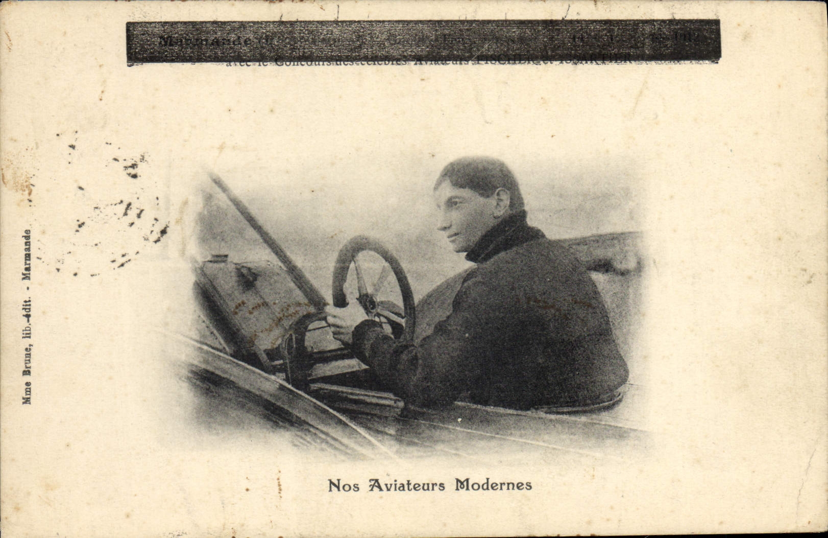 CPA Avion Aviation Nos aviateurs modernes