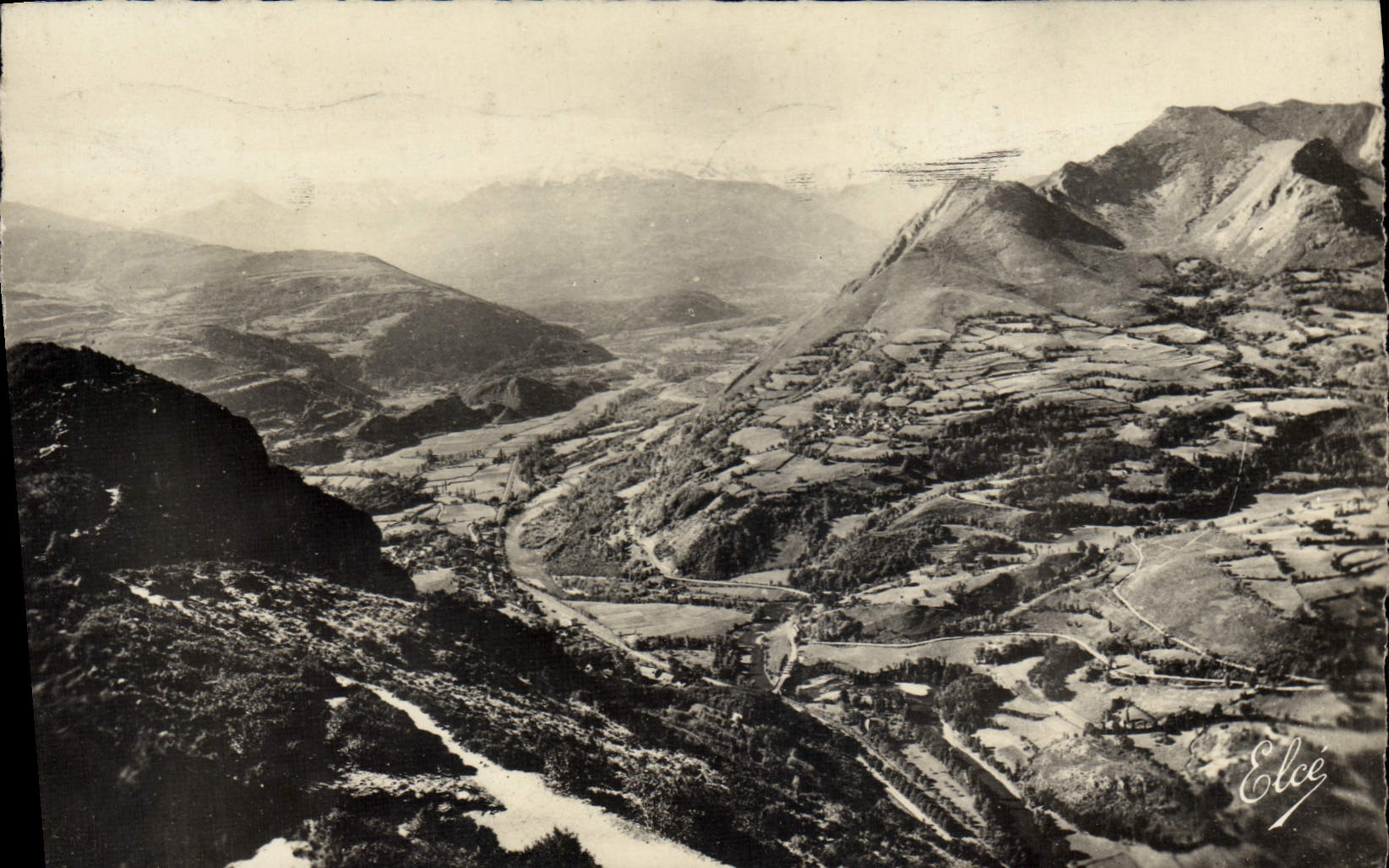 MODERN CARD Heavy the Valley D' Argeles Seen Of the Peak Of Jer