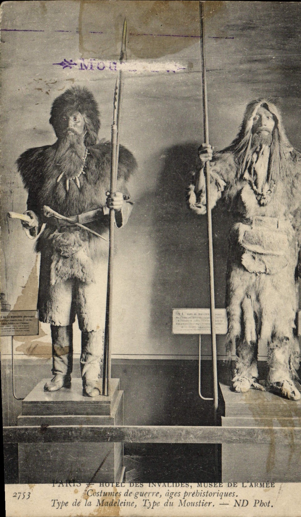 CPA Paris Hotel Des Invalides Musee de l'armee Madeleine Moustier