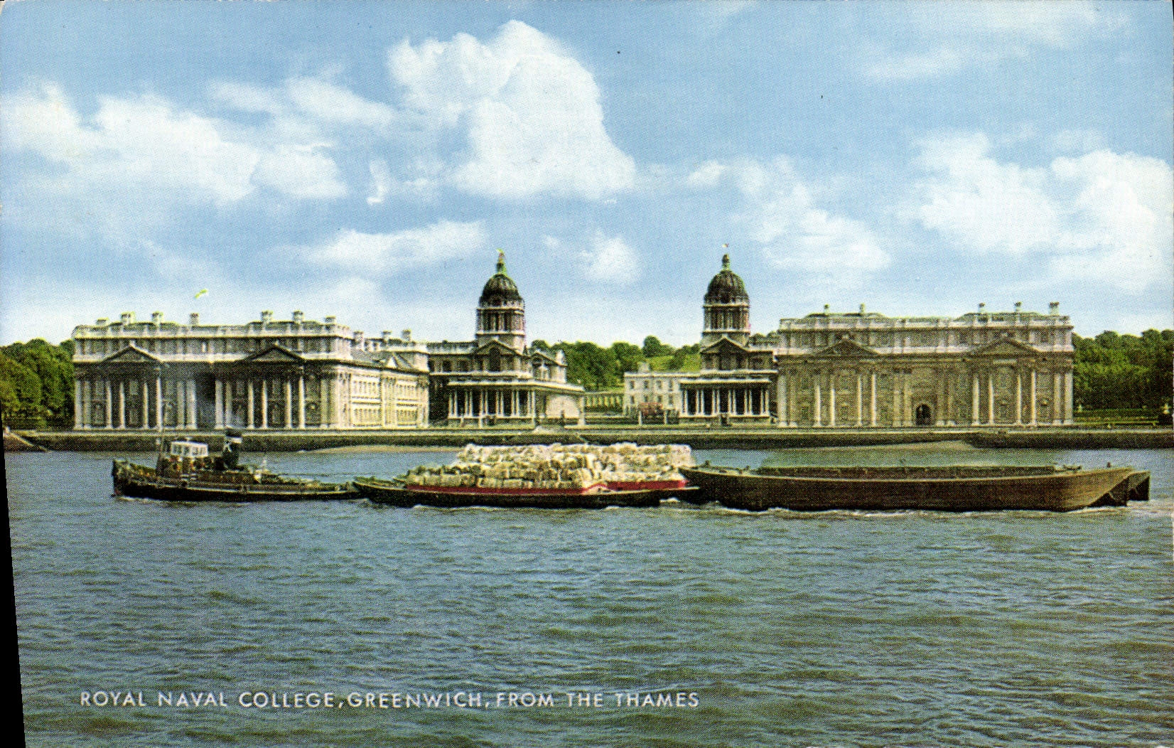 POSTAL MODERNA universidad naval real Greenwich del Thames