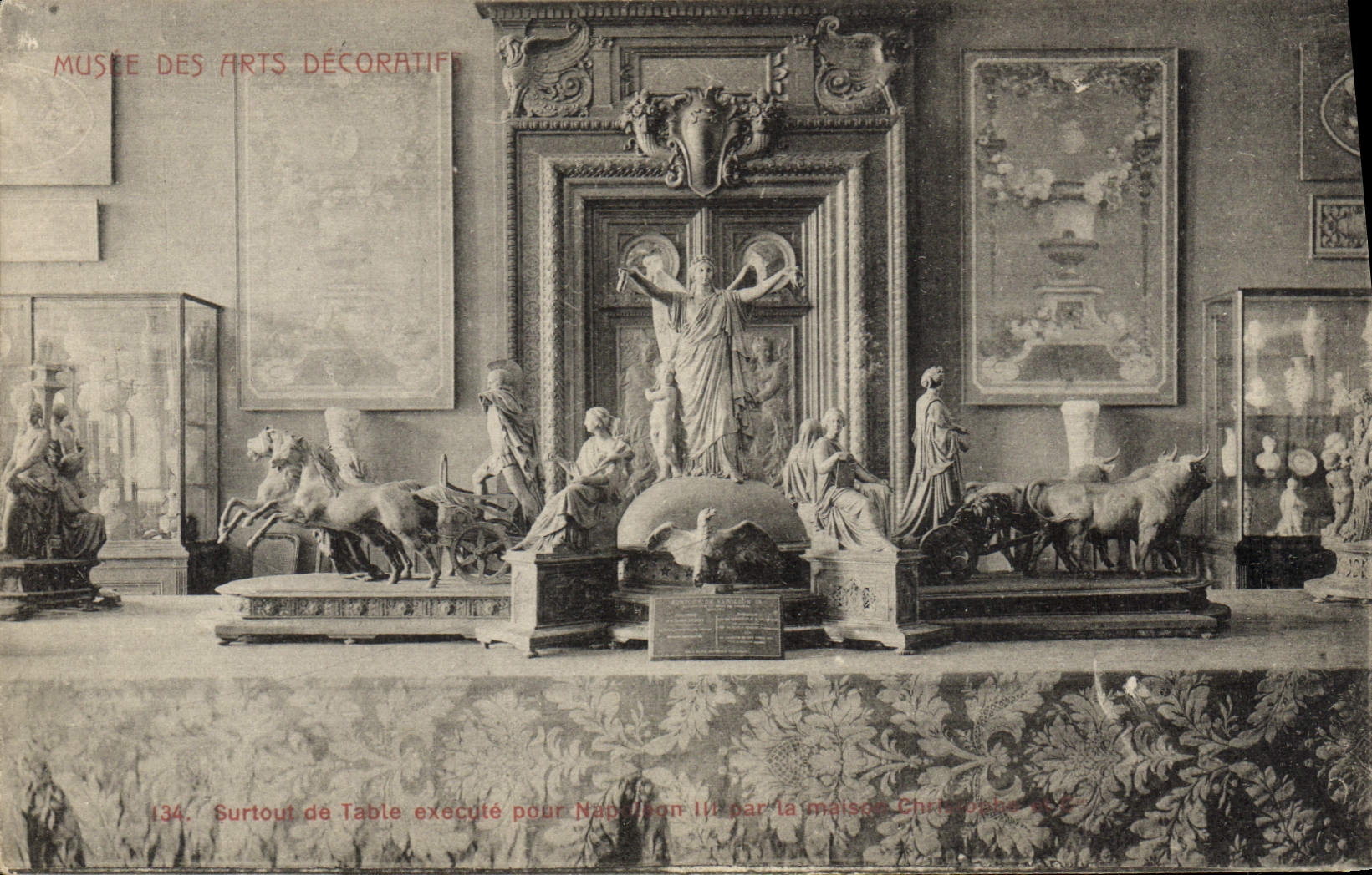 CPA Musee Des Arts Decoratifs Surtout de table execute pour Napoleon III