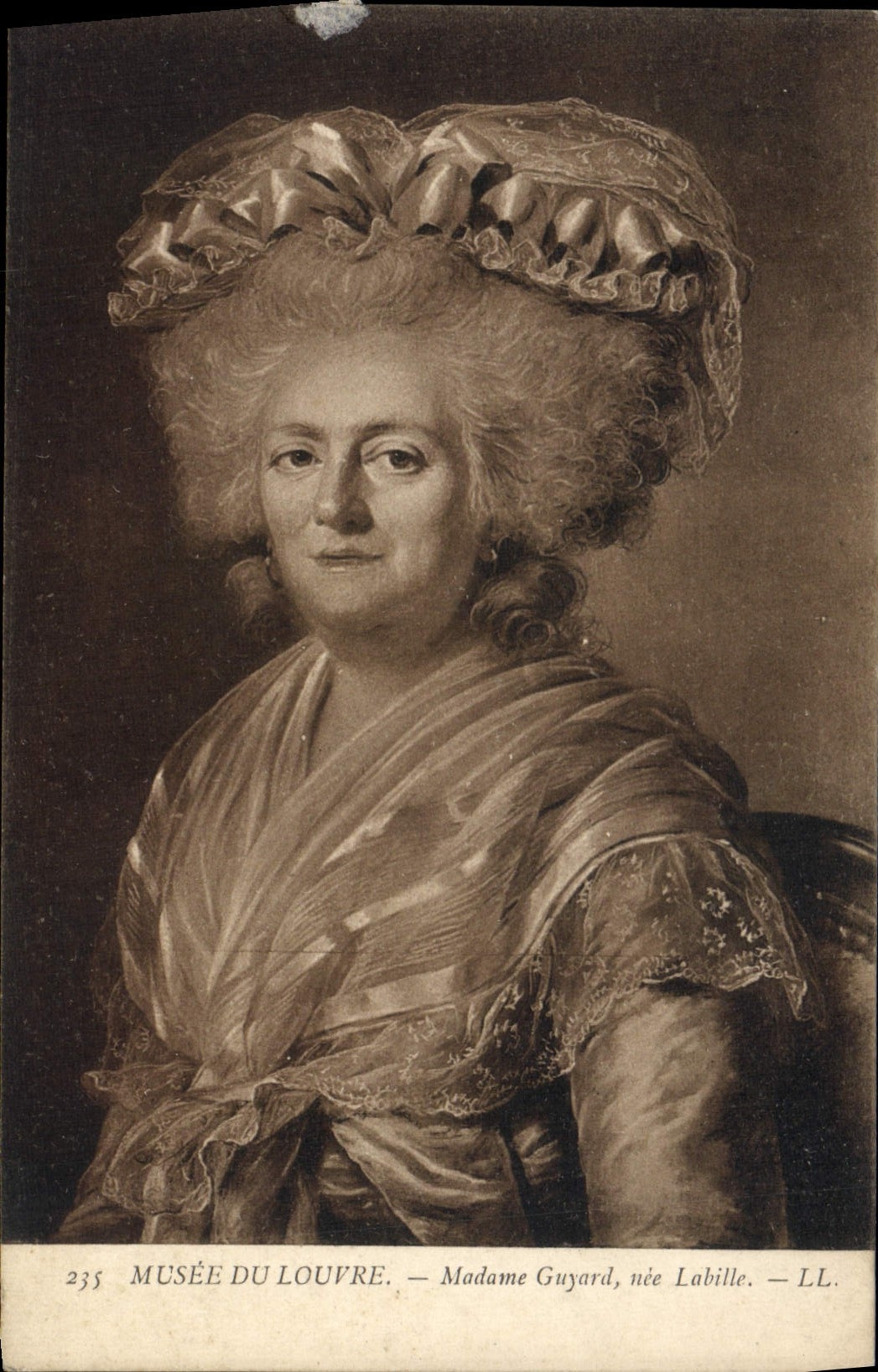 CPA Musee du Louvre Paris Madame Guyard nee Labille