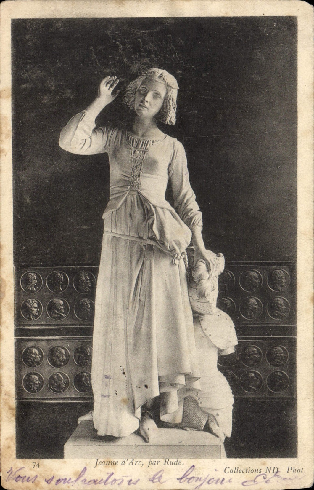 CPA Jeanne d'Arc par Rude