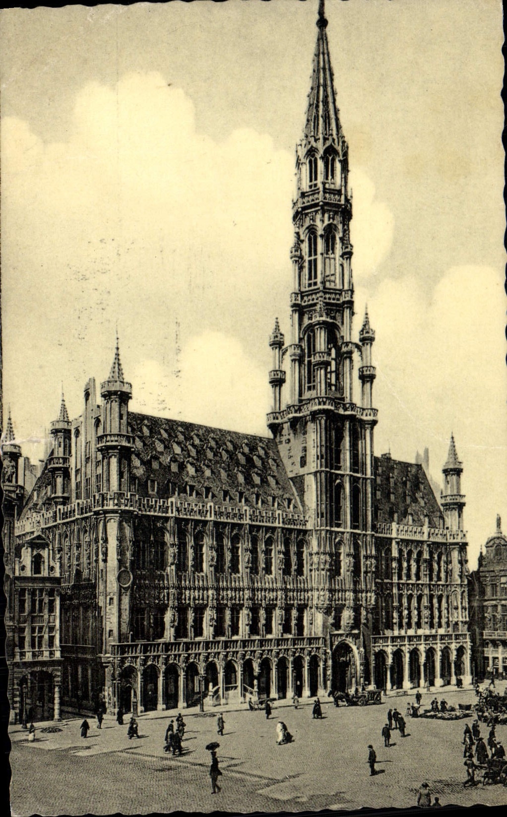 CPA Bruxelles Hotel de ville