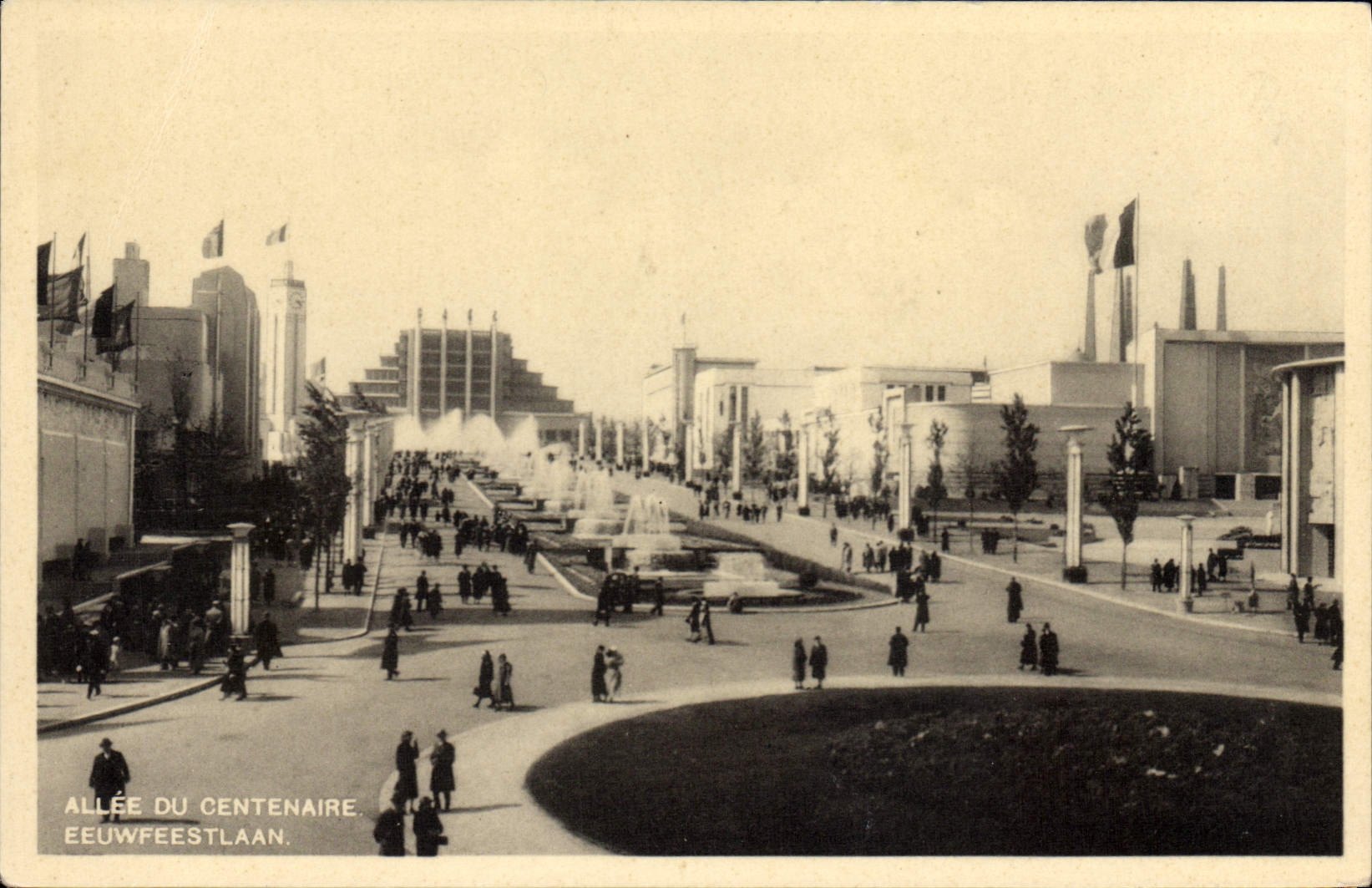 VINTAGE POSTCARD Gone from the centenary Fair Tweezers 1935