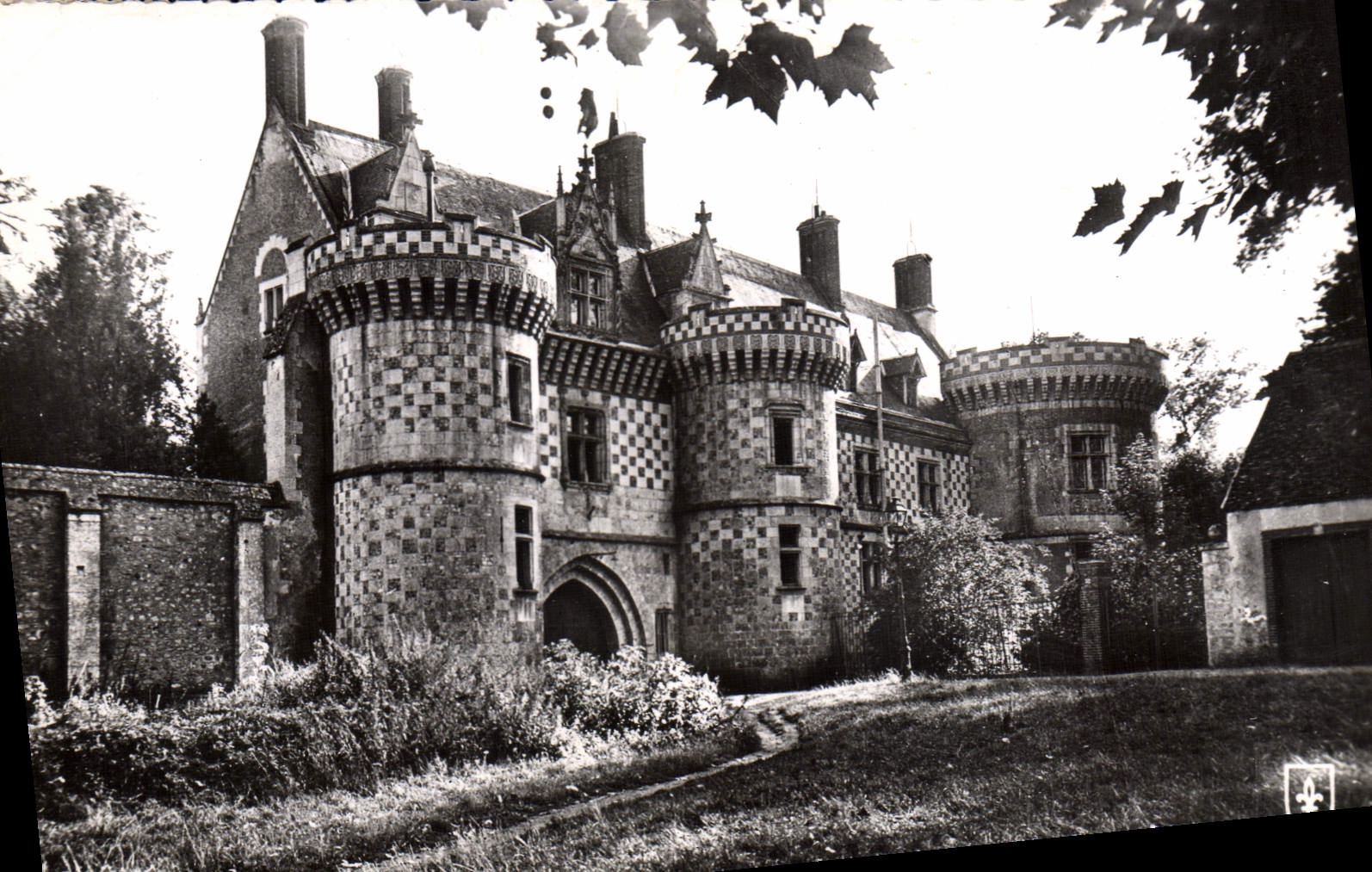 MODERN CARD Bonneval Abbey Florentin Saint Entered